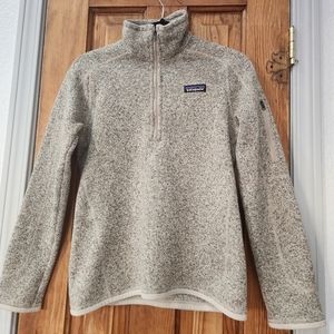 Patagonia women's quarter zip, size small
